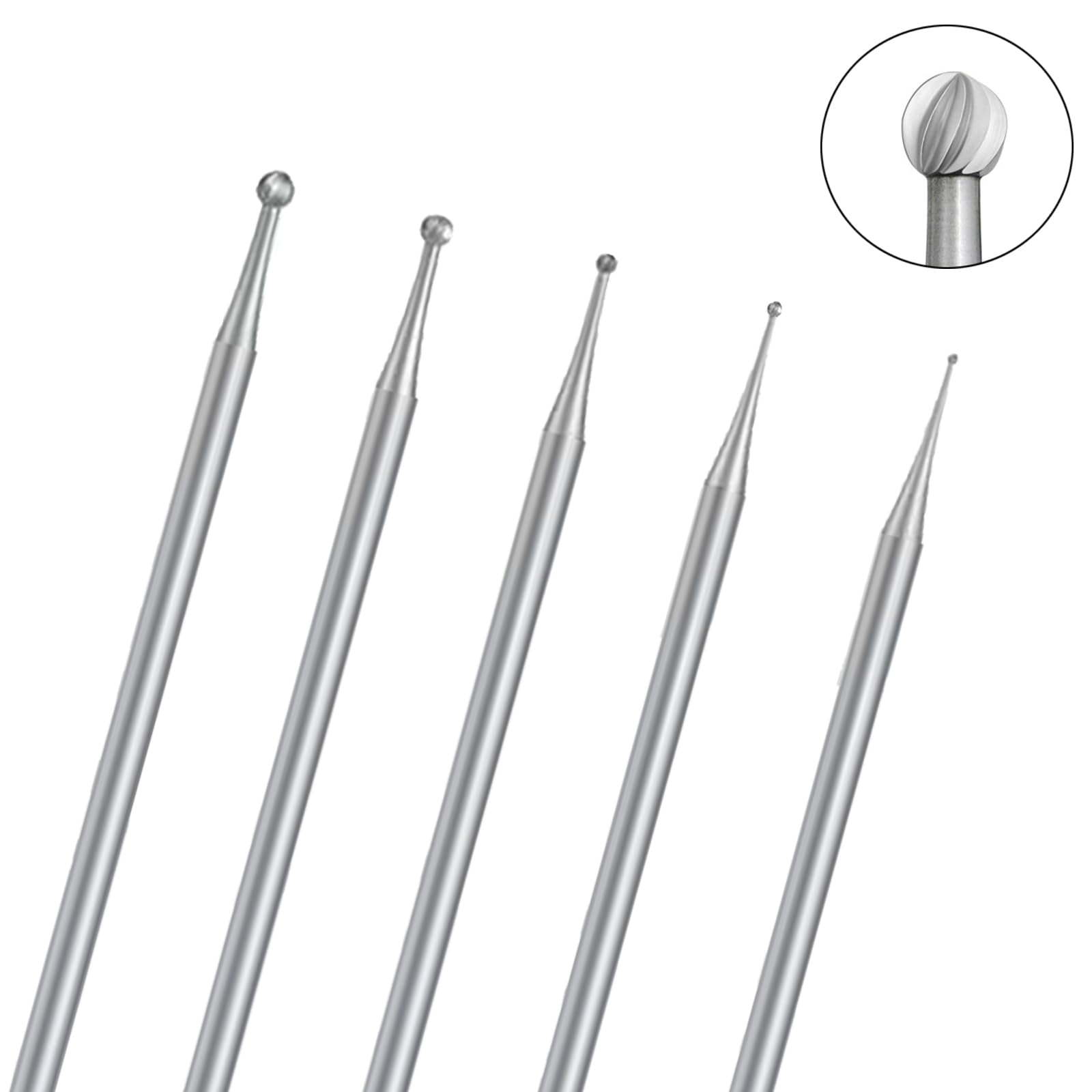 Jewelry Setting Burrs - 24 Pcs Vanadium Steel -2