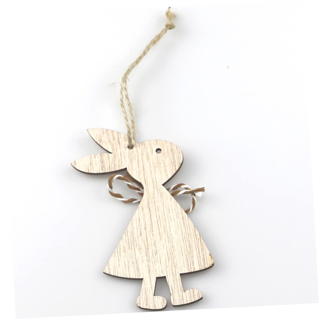 Cabilock 4 Set Coniglio Decorazioni Del Pendente Bunny Ornamenti Per Pasqua Festival Ornament Easter Bunny Decor Appeso Ornamento Albero Di Pasqua Ornamenti 12 pezzi * 4