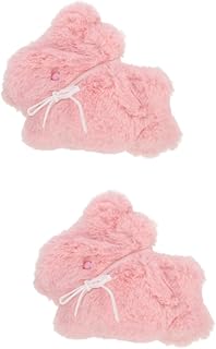 VILLCASE 2 Peças Carteira De Coelho De Pelúcia Porta-Mudança De Páscoa Organizador De Bolso De Moedas Com Zíper Bolsa De Animais De Páscoa Bolsa De Páscoa Carteira Pequena Para Mulheres