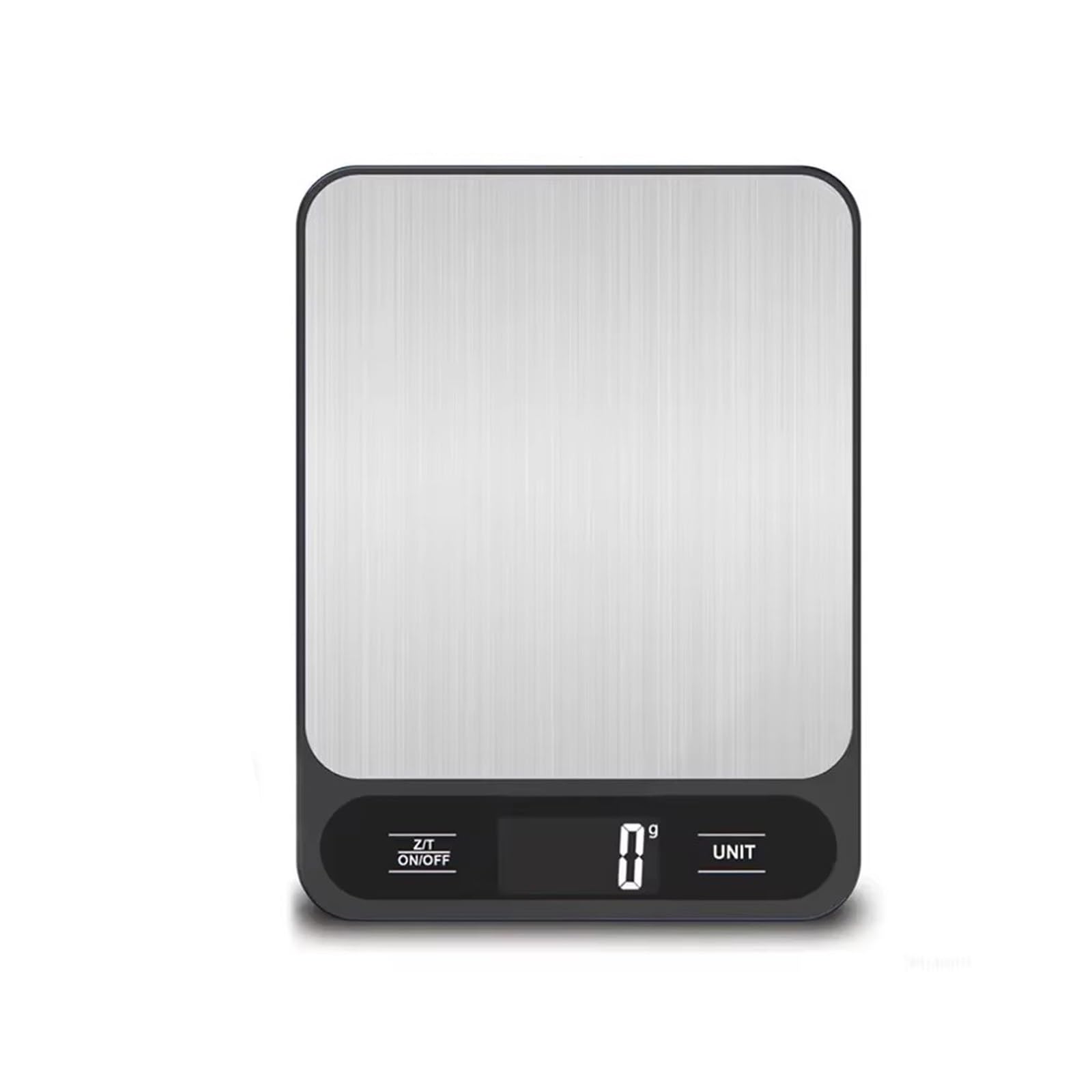 Báscula Digital de Cocina con Pantalla LCD, 6 Unidades con Función de Tara, Báscula de Café for Alimentos Báscula Digital Electrónica Inteligente Impermeable for Hornear y Cocinar, Acero Inoxidable Fá