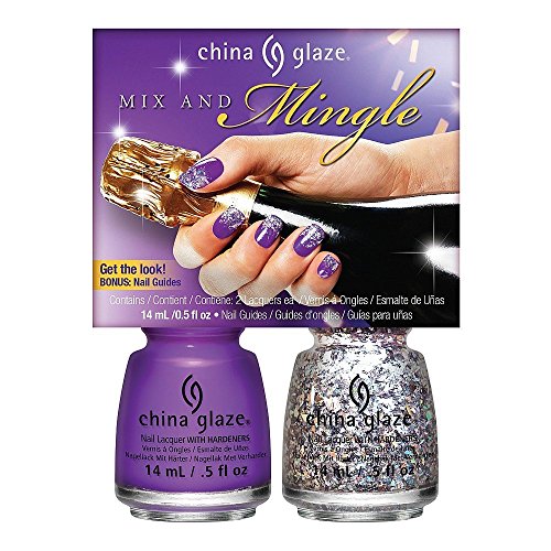 China Glaze glazemas Mix y Mingle Kit, 14u00a0ml, pack de 2