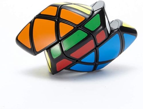 Miniatura 6 de AI-YUN Rhomboédrico con curvas 3x3 Speed Cube 6 ejes romboédrico 3x3 Skewb Cube Puzzle Juguetes Cerebro Teasers Puzzles Negro