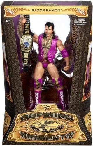 Toy Store - Razor Ramon Scott Hall Defining Moments Legends Mattel Elite wwe action figure - New Arrival