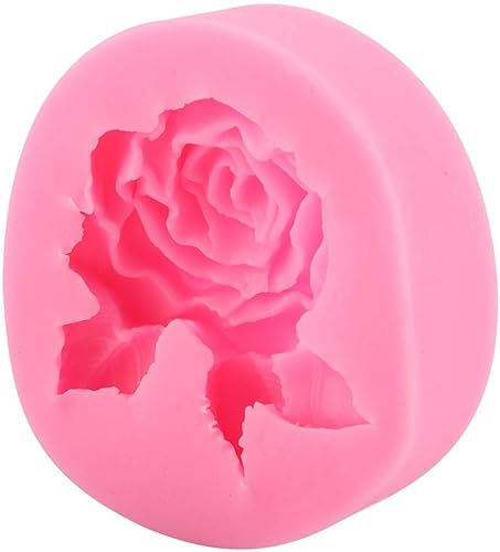 Miniatura 7 de Rose Collection - Molde de silicona para fondant, molde para pastel de fondant, molde de decoración de pasteles, flor de flores, forma de rosa,