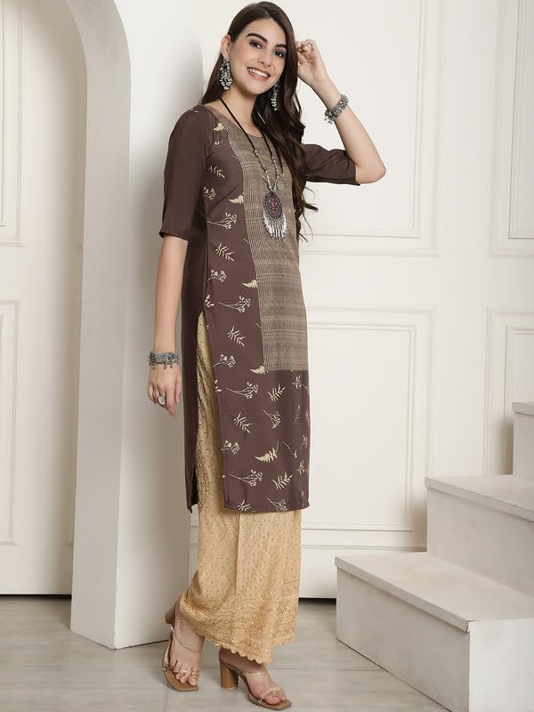 Image of Kurta for Women||Kurta||Casual Kurta|| Women's Kurta||New Fashionable Kurti ||Office Kurta for Women