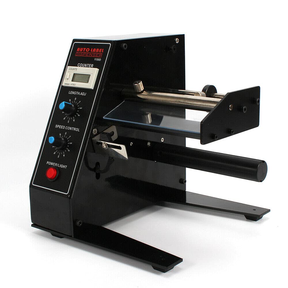 Automatische Etikettenspender Etikettierer Etikettiermaschine Aufkleber-Trennmaschine Auto Rechteckige Etiketten Display Label Dispenser für Etiketten Strichcodes Verpackungsmarken Aufkleber usw