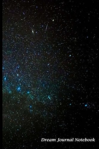 Dream Journal Notebook: Celestial Blue,Lined Journal, 6 x 9, 150 Pages, Write and Draw, Dream Time interpretation and Mood