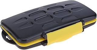 Slots Memory Card Case 12 Slots Waterproof Memory Card Carrying Case SD Cards Protector Holder Box Storage Bag for SD/SDHC/SDXC/Micro SD/TF Water-Resistant Card Case