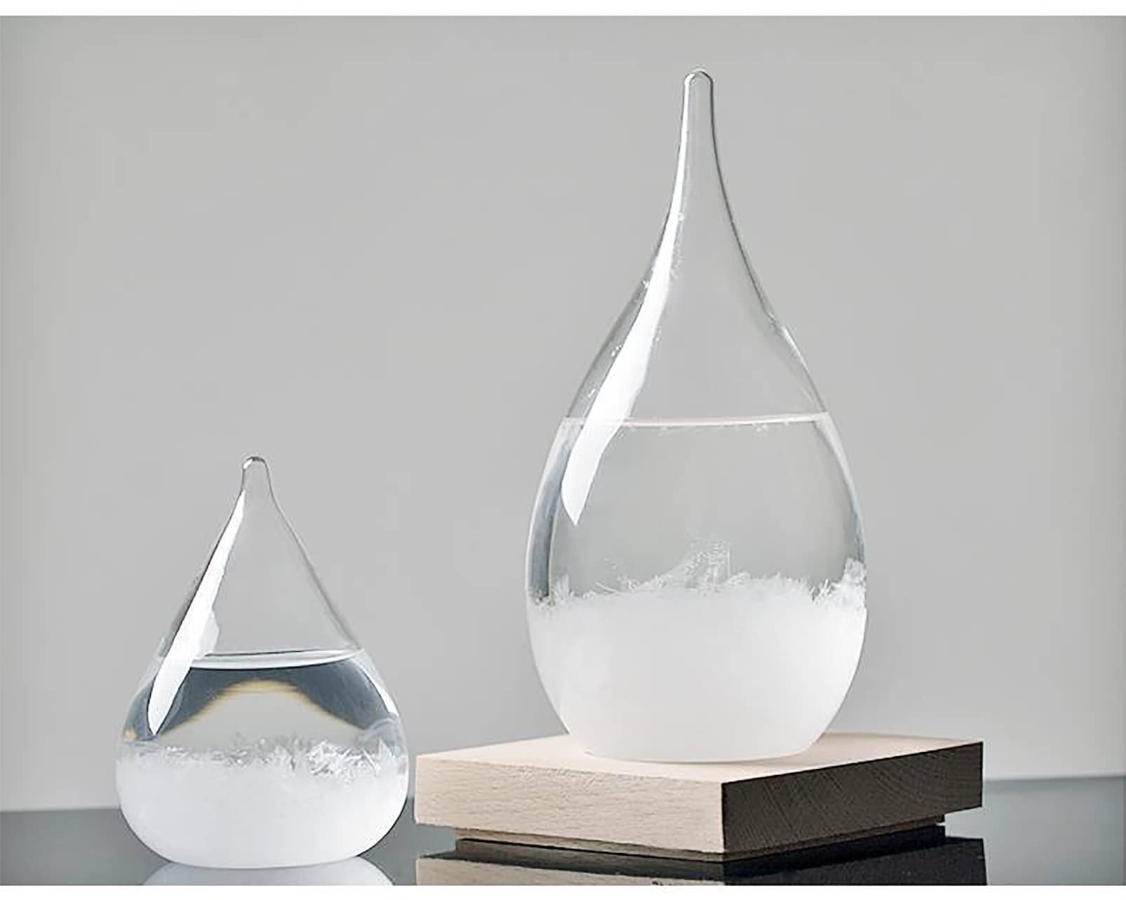 Cristal De Tormenta Original – Barómetro De Líquido Predictor Del Tiempo – Decoración Creativa Para El Hogar U Oficina