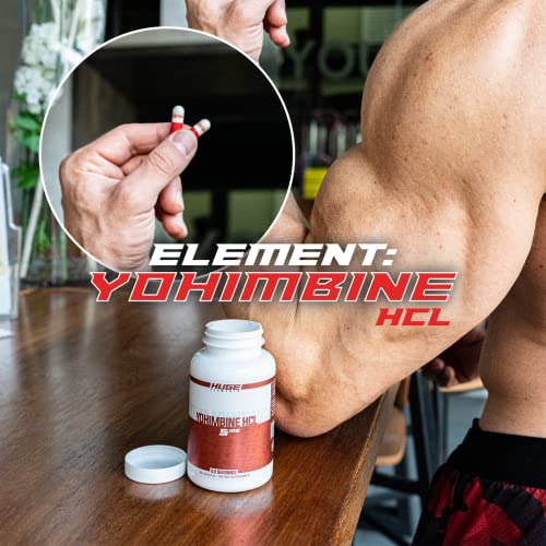 huge supplements yohimbine hcl body recomposition advanced energy amp performance formula 5mg per serving 60 capsules