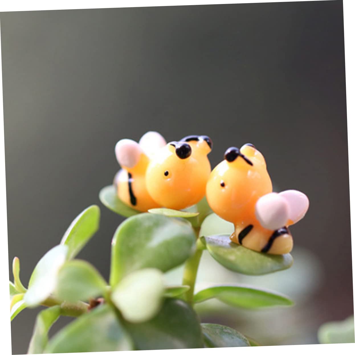 蜂の楽団　ミニチュア　置物 Amazon.co.jp: HEMOTON 15個ミニチュア蜂置物ミニ蜂フィギュア