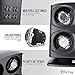 Versa [Newly Updated] Quad Watch Winder in Black - Independently Controlled Settings - Multiple Direction and Timer Settings - Adjustable Watch Pillow - Plenty of Space for Large Watches - No Magnets