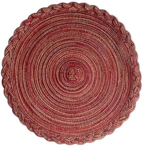 Sets de table lavables en polyester pour protéger des taches