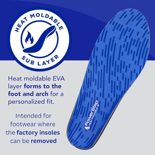 Plantillas ortopédicas moldeables PowerStep para soporte total miniatura 5