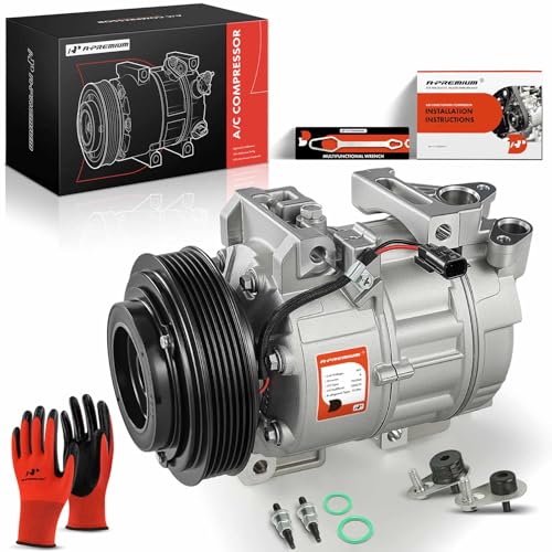 A-Premium A/C Compressor with Clutch Compatible with Nissan Altima 2.5L 2007-2012 Sentra 2.5L 2007-2012