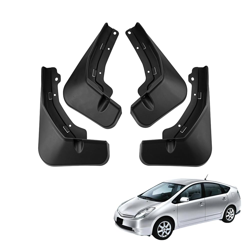 Guardabarros para Prius 2004-2009: evita arañazos y salpicaduras con este kit de 4 piezas