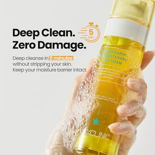 Image of [K-Beauty] PuriteaToc Revitalizing Oil to Foam - All-in-One Korean Face Wash Oil-Based Foaming Facial Cleanser - Purifying & Skin Clarifying Makeup Deep Cleansing Oil for Dull Skin Types 3.88 fl oz