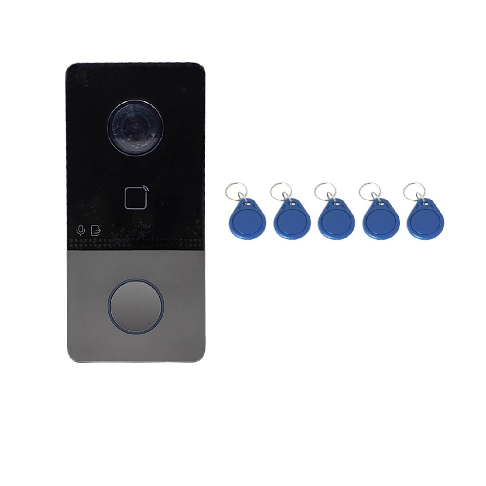 HVSYVVSRL Wireless WIFI IP65 POE 2MP Camera Video Intercom IP Villa Door Phone Outdoor Station Doorbell Two Way Audio(KV6113-Fobs)