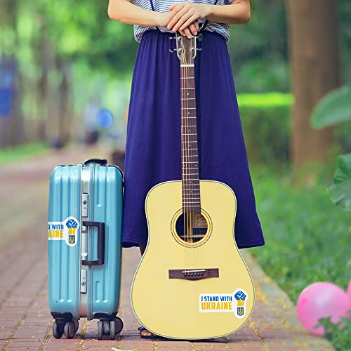 I Stand with Ukraine Sticker, RosyFate Adesivo con...