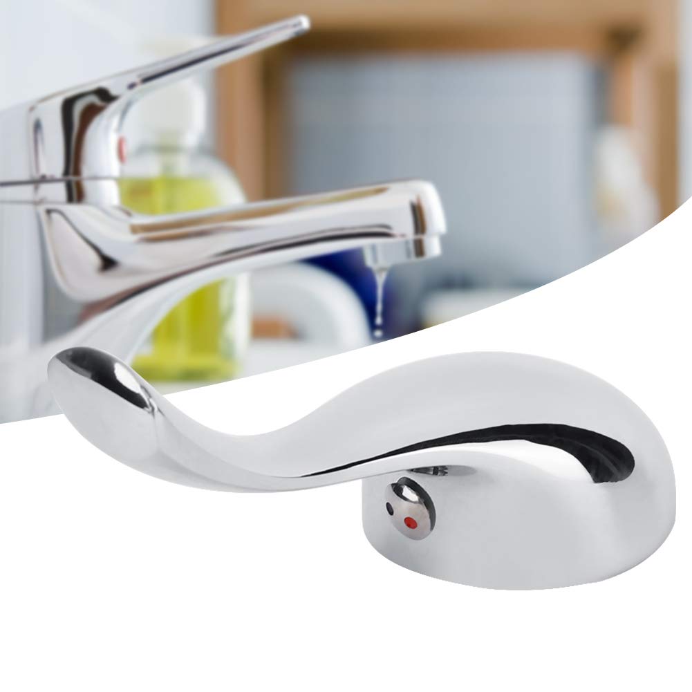 Ymiko Faucet for Bathroom Sink Zinc Alloy Bathroom Faucet Handle Sink Faucet Utility Sink Faucet with a zinc — view 3