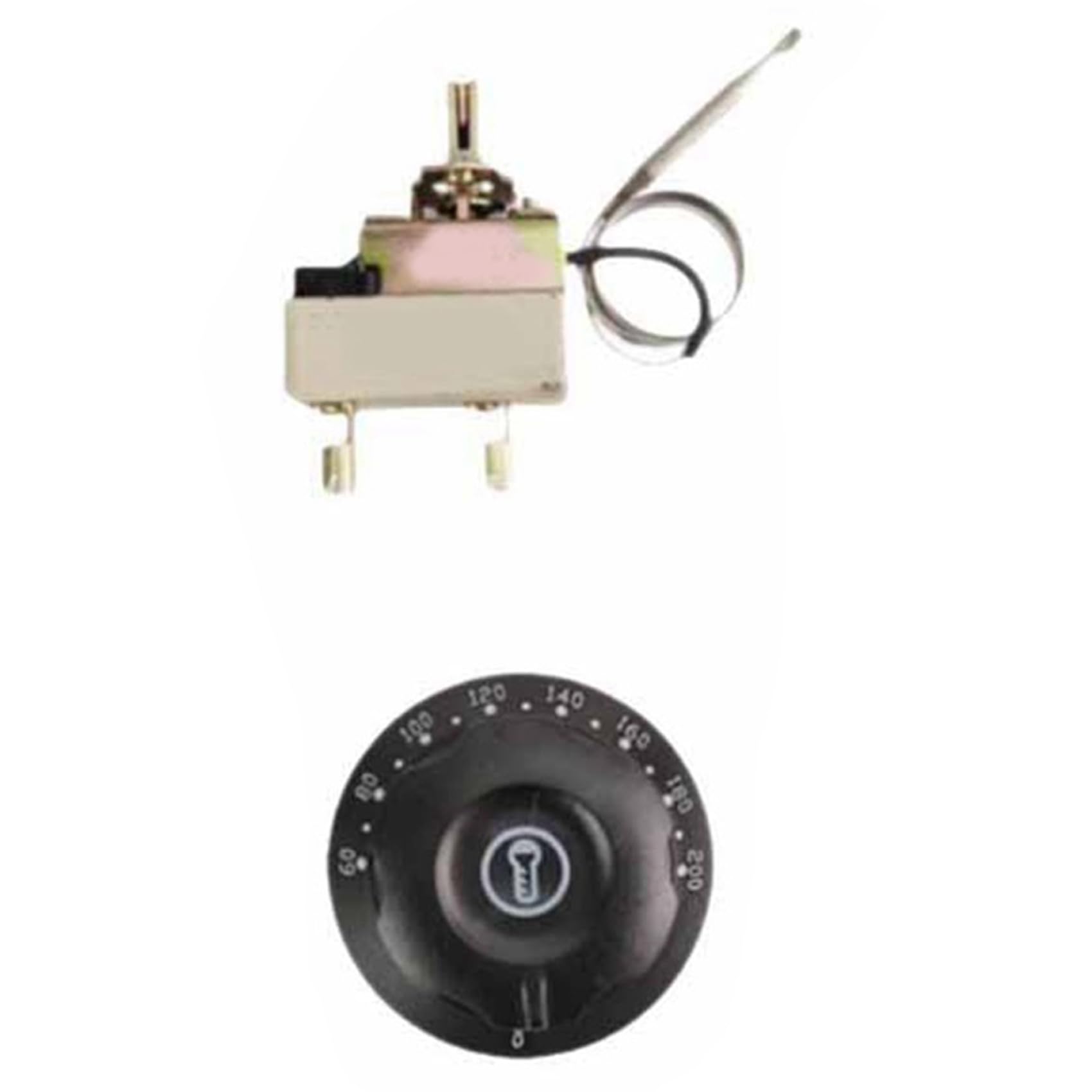 UDSKNV[KSL Oven/Deep Fryer,Knob Thermostat, 25A, 250V Temperature Limiter 0-110° C, 50-300° C 60-200 Degree