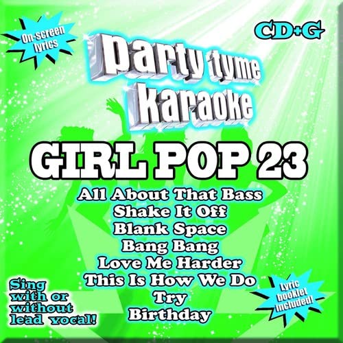 Party Tyme Girl Pop 23 8+8-song G