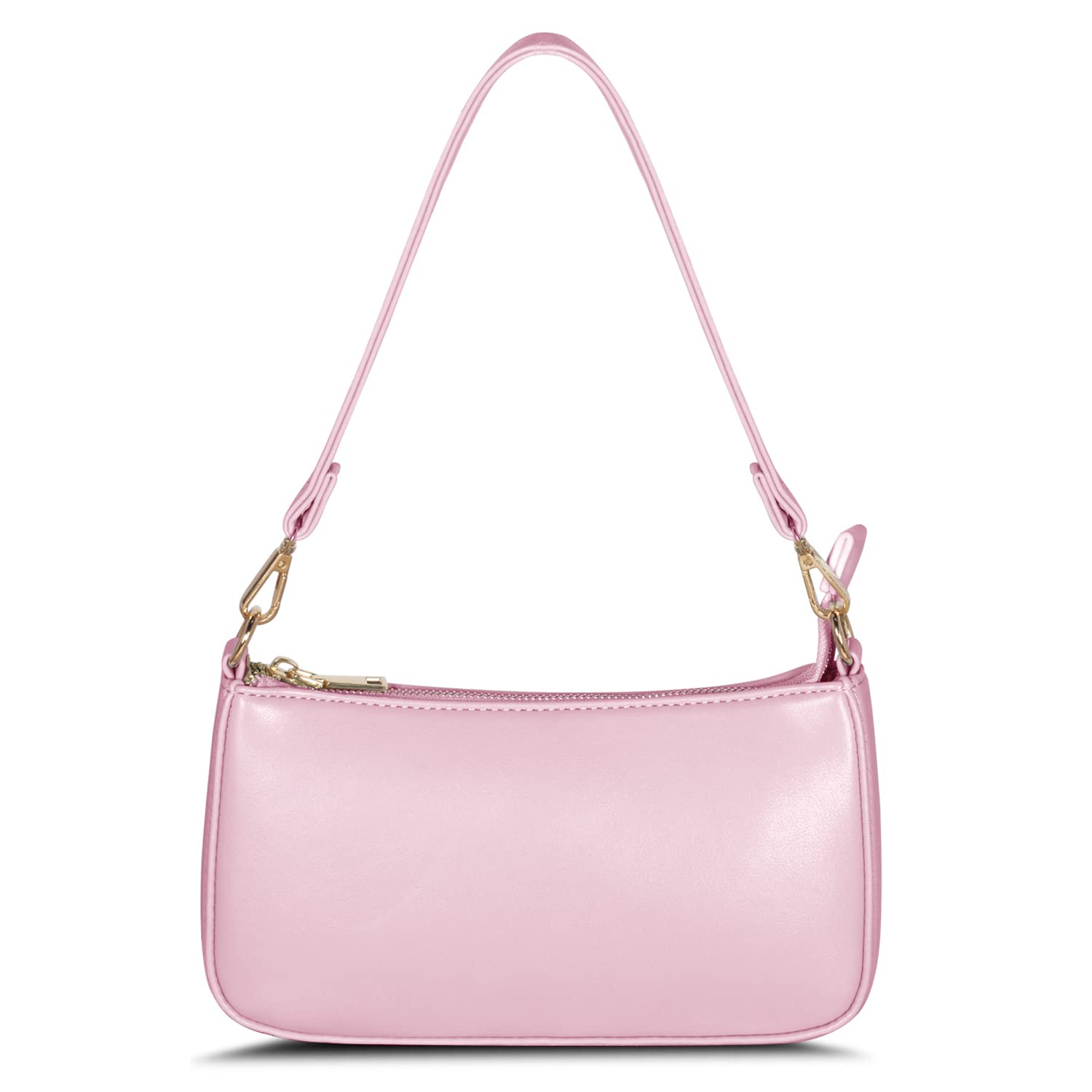 NIUEIMEE ZHOUShoulder Bag for Women Retro Vegan Leather Classic Tote HandBags Purses with Zipper Closure