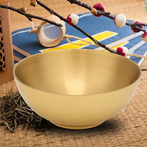 ASHATA Tibetan Buddhist Offering Bowls,Pure Brass Handmade Buddhist Water Offering Bowl,Yoga Meditation Buddha Worship Decorative Bowl Utensil(7.5cm*3.5cm*2.8cm) - Image 4