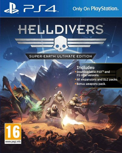 Helldivers PS4 jeu de tir tactique science fiction et combat spatial