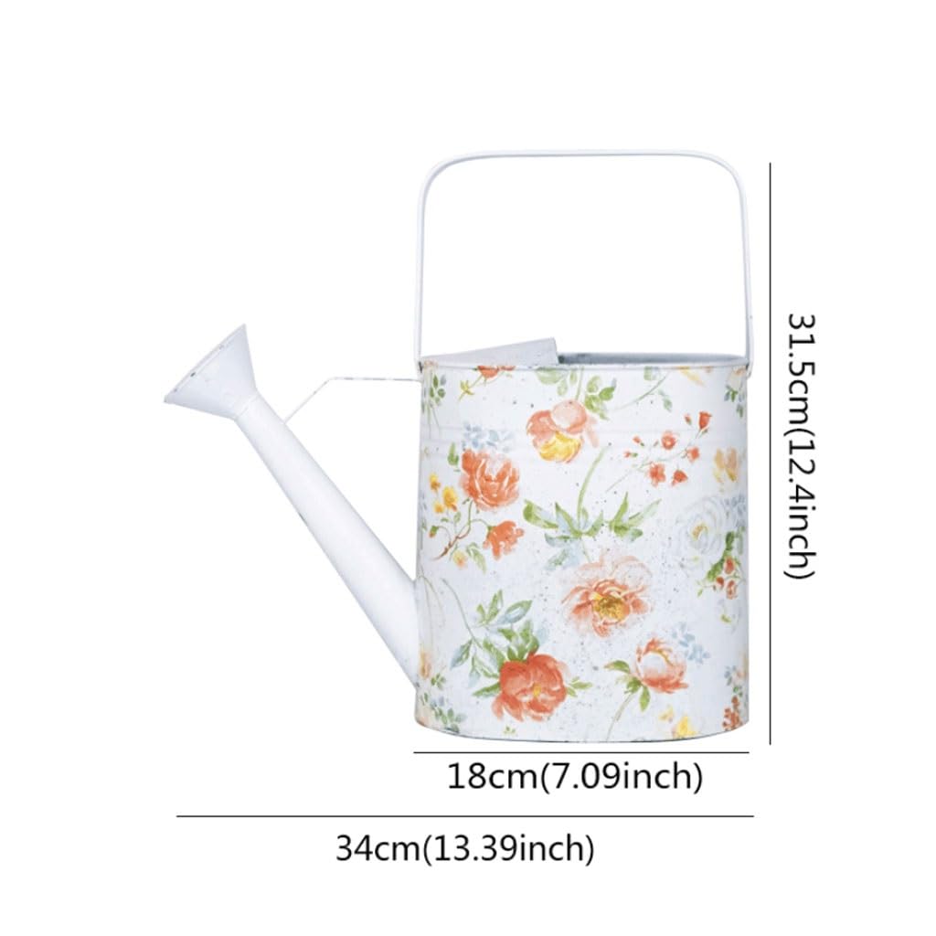 Arrosoirs Arrosoir de Douche en métal Vintage, Outil d'arrosage de Plantes Facile à Verser de Style Ferme for Un Jardinage Rapide et Efficace