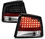 ACANII - For 2006 2007 2008 Dodge Charger Black Housing LED Tail Lights Brake Lamps Set Assembly Driver & Passenger Side