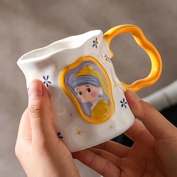 Vintage Tasar m Kupa Sar  Kulp - Hediye Seramik Kupa