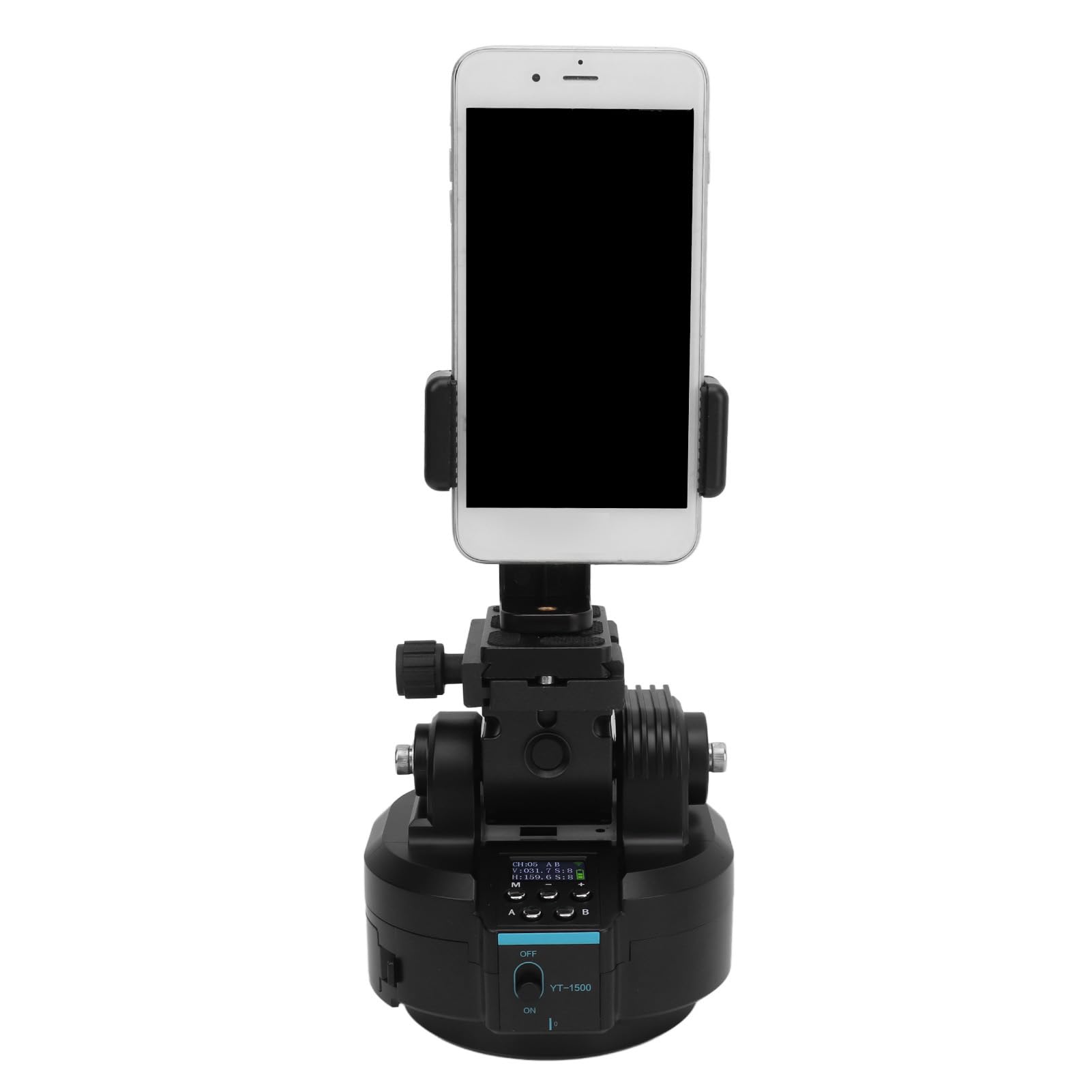 Naroote Telecomando Wireless 2.4G per Testa Treppiede, Supporto 2kg con