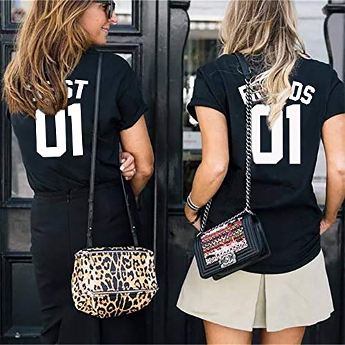 Soul Couple Matching Shirts for Best Friends T-Shirts BFF Shirts for 2 Girls Birthday Gift4