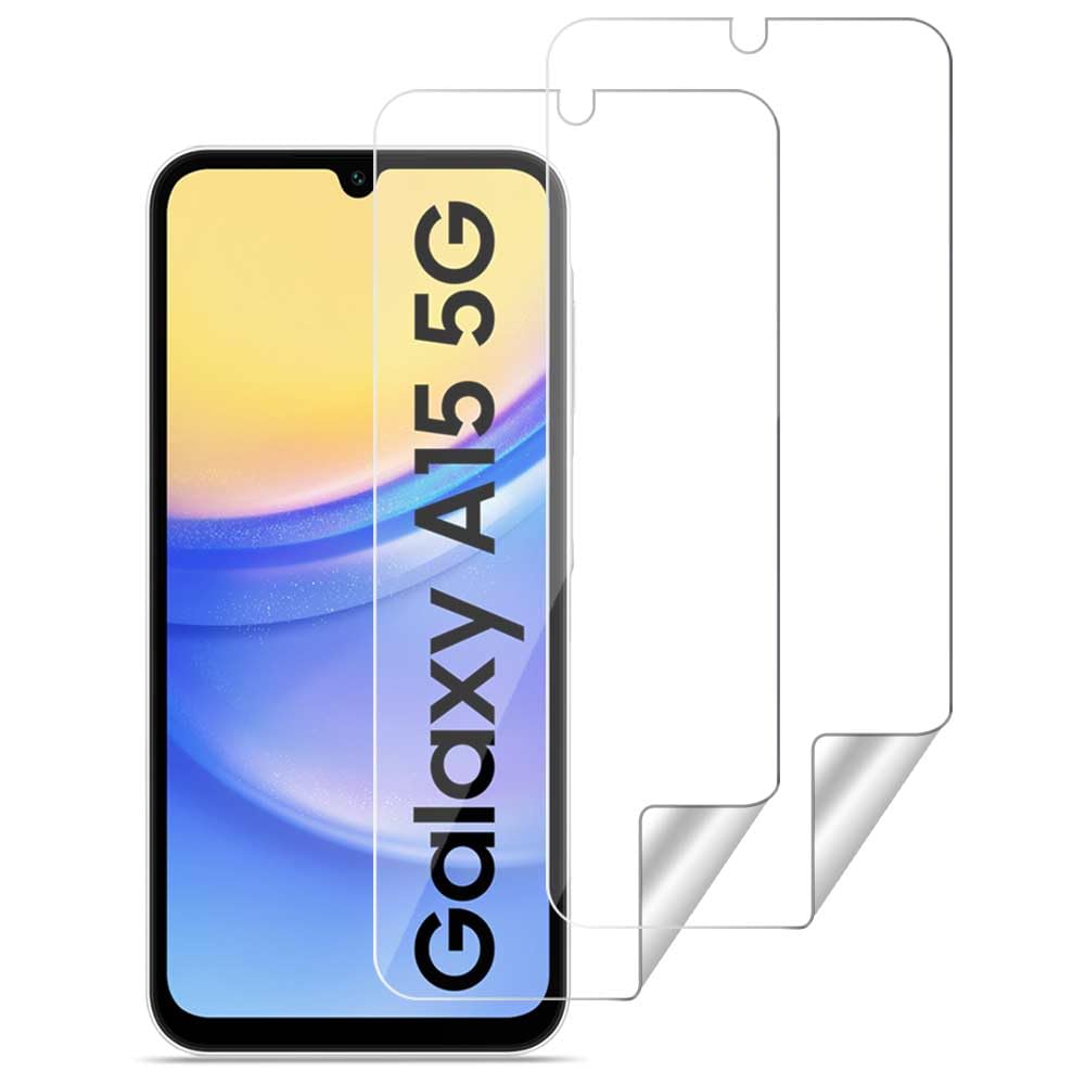WOW IMAGINE Unbreakable Nano Film Glass Screen Protector for Samsung Galaxy A15 5G | Samsung Galaxy A25 5G [ Flexible like a Screen Guard, Harder than a Tempered Glass ] - Pack Of 2 (B0CSV5XXV7) Amazon Price History, Amazon Price Tracker