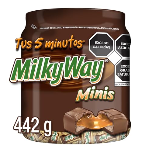 Proteínas, Milky Way chocolate mini 52 piezas, 442g