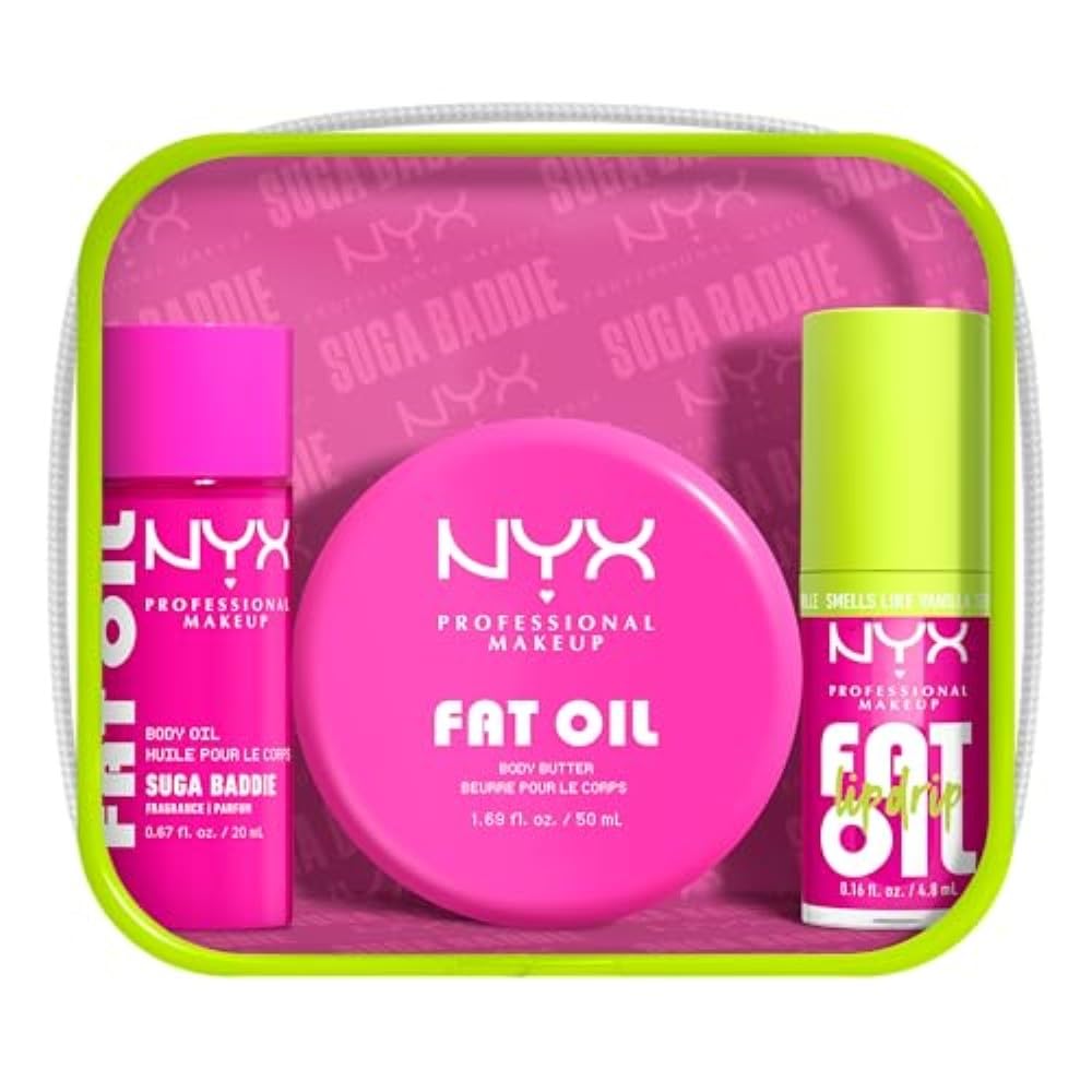 NYX Professional Makeup Coffret SUGA BADDIE 3 Pièces Vanille Crème 50ml