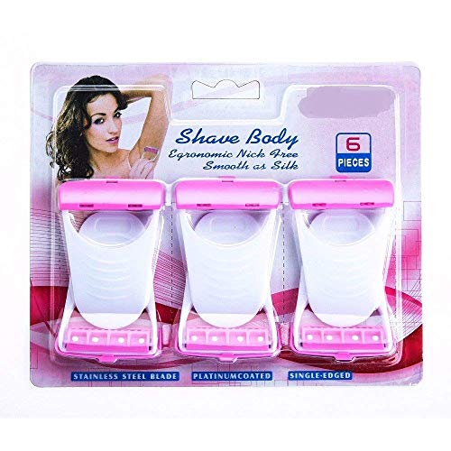 Image of Disposable 6 Blades Body & Bikini Shaving Razor For Women [PACK OF 2]
