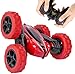 ThinkMax Stunt Car Radiocomandata, 2.4 GHz Macchina Telecomandata, 4WD Double-Sided RC Auto Telecomando Rotazione 360 (rosso)