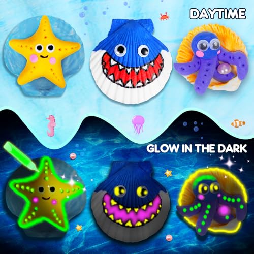 Shell Painting Kit for Kids, Arts and Crafts Gifts for Girls Boys Ages 6-12 - Image 4