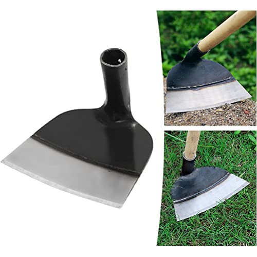 Image of DOITOOL Heavy Duty Garden Hoe Tool Solid Steel Hand Hoe for Weeding Digging Soil Loosening and Planting in Backyard and Farm