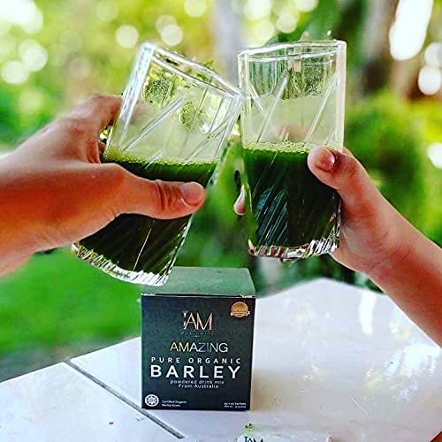 IAM Amazing Pure Organic Barley Powdered Drink Mix from Australia 3BOXES Buy Online in INDIA