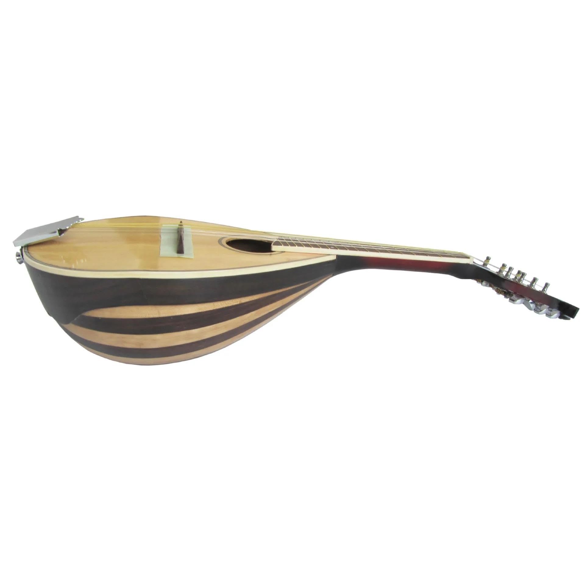 Mandolinen-Instrumentensatz Handgefertigtes Mandolinen-Musikinstrument Aus Massivholz In Sunburst(Light Yellow)