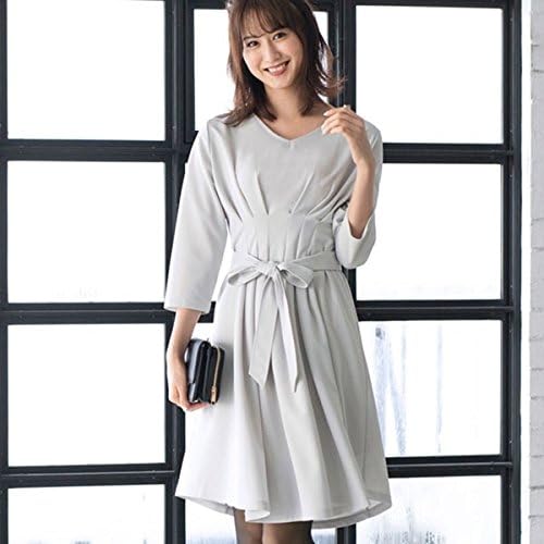 Amazon Co Jp リュリュ Ryuryu Web限定 ウエストタックデザインリボンベルト付ワンピース グレー L 服 ファッション小物 Amazon Co Jp リュリュ Ryuryu Web限定 ウエストタックデザインリボンベルト付ワンピース グレー L 服 ファッション小物