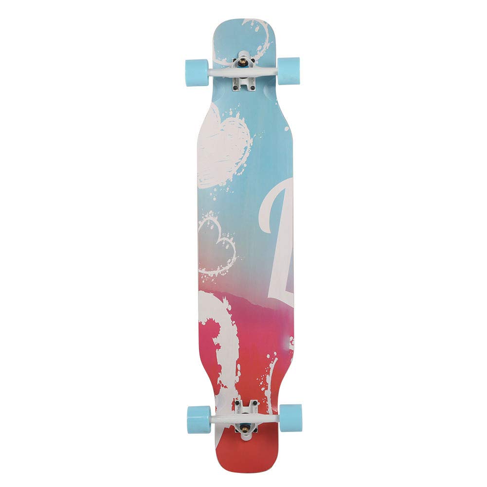 SkateboardMaple Skat Klon Drewniany Profesjonalny Longboard Silny ładunek Antypoślizgowy Deskorolka Sportowa na Cztery Koła dla Nastolatków