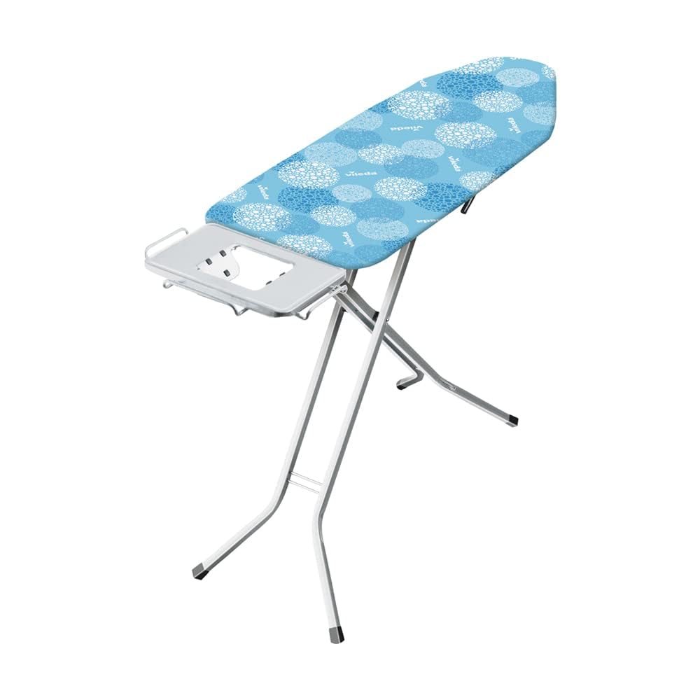 Vileda Solid Ironing Board, Plastic Metal, Blue, 164.5 x 8 x 44 cm