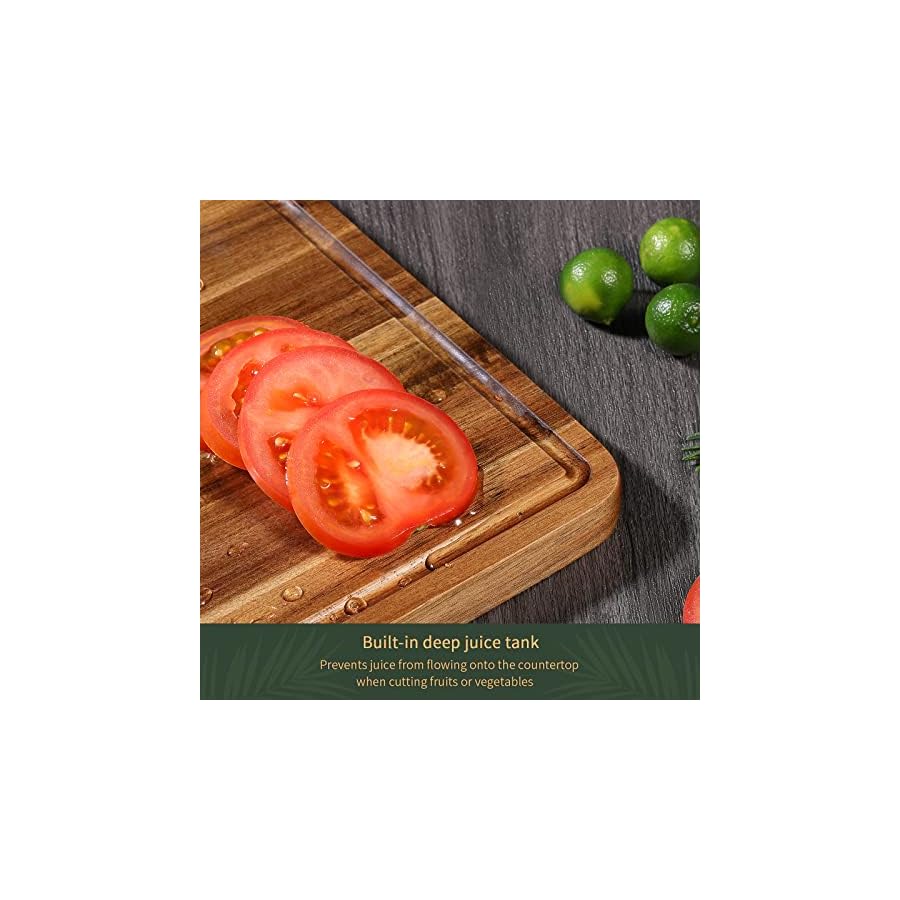 Wood-Cutting-Boards-Set-of-3-for-Kitchen-Thick-Chopping-Board-Large-Wooden-Cutting-Board-Set-with-Deep-Juice-Groove-and-Handles-Wooden-trays-for-meat-fruit-and-cheese-17x12-12x10-12x7-inch Wood Cutting Boards Set of 3 for Kitchen, Thick Chopping Board, Large Wooden Cutting Board Set with Deep Juice Groove and Handles, Wooden trays for meat, fruit and cheese (17x12, 12x10, 12x7 inch)