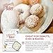 Ultimate Baker Vegan Dusting Powder, Non-Melting Snow Sugar for Donuts, Icing & Baking with a Smooth White Coating for Decorating & Finishing (16oz (1lb))