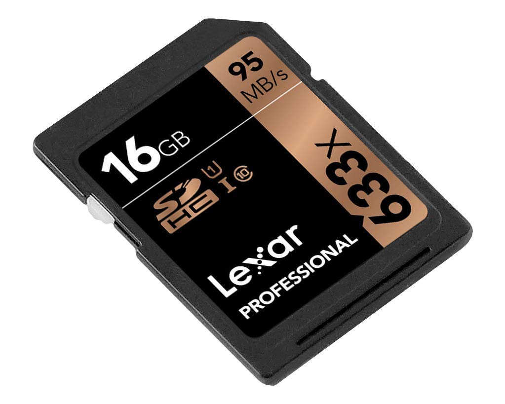 Amazon.com: Lexar Professional 633x 16GB SDHC UHS-I/U1 Card