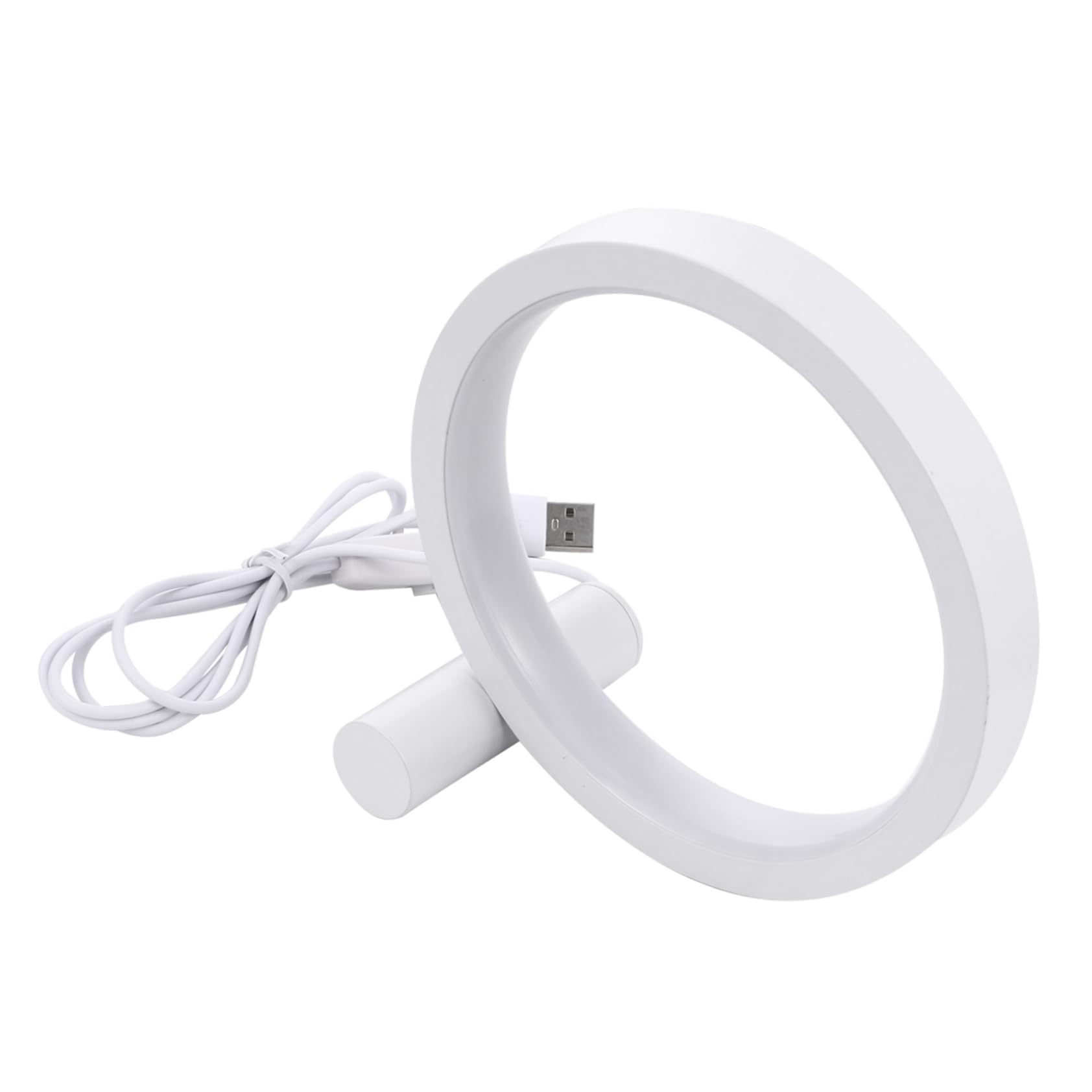 Mikikit Compact USB Reading Lamp with Touch Control Elegant Bedside Light for Bedroom Home Office and Study Versatile Dimmable Design for Reading and Decoration